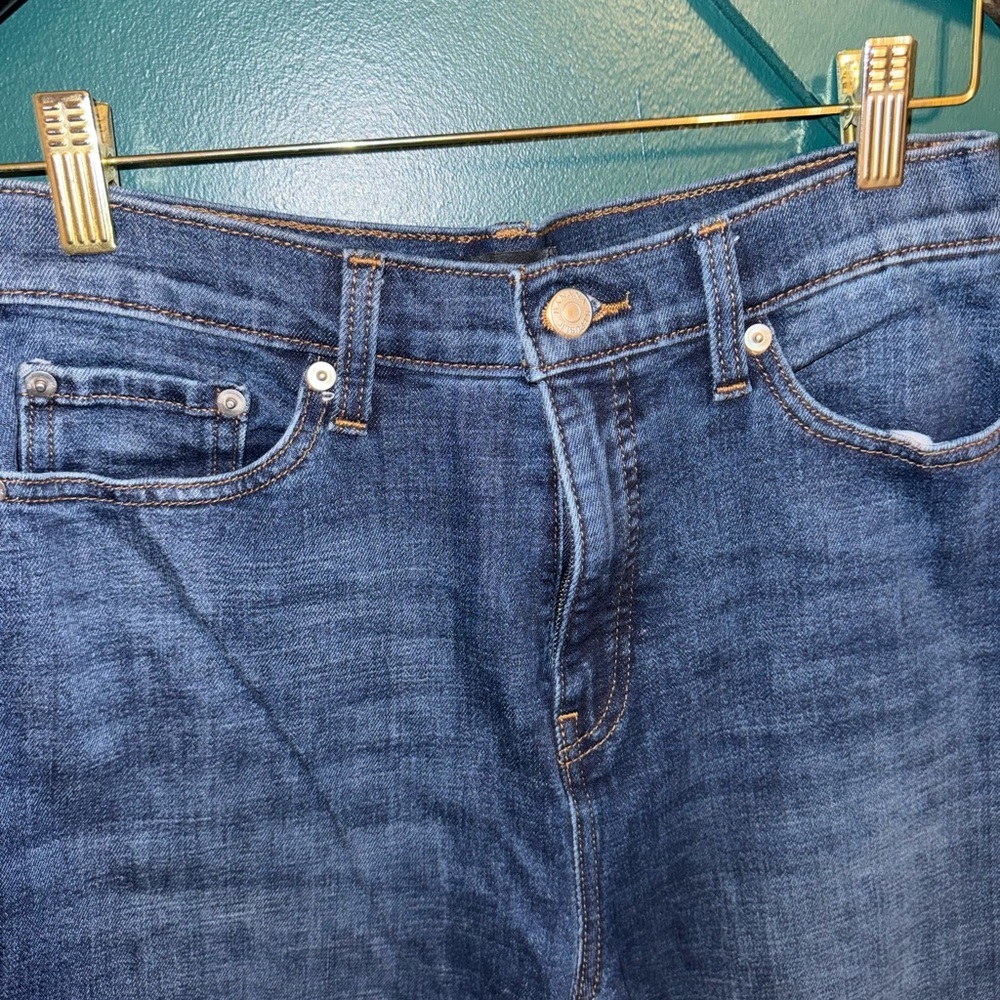 Banana Republic Dark Blue Straight Jeans - Picture 3 of 9